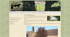 Desktop Screenshot of gestuet-weitkamp.de